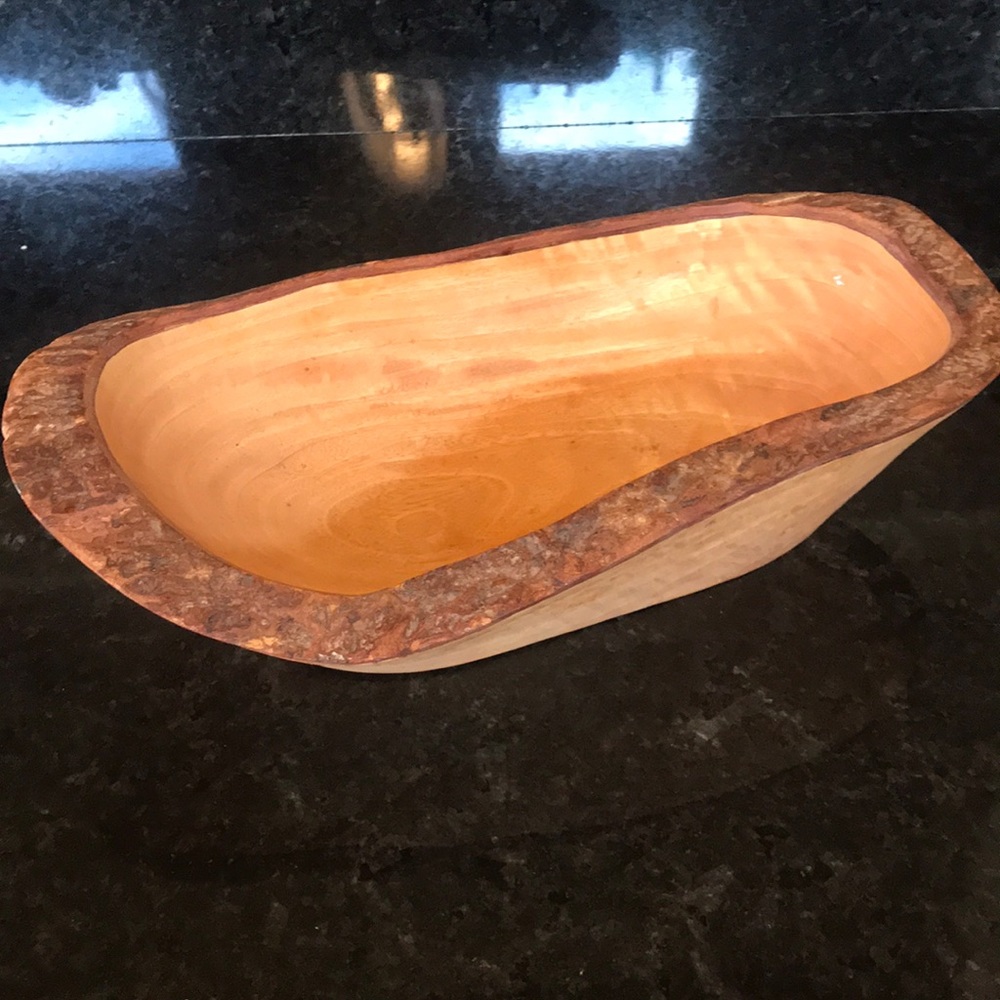 Wooden bowl